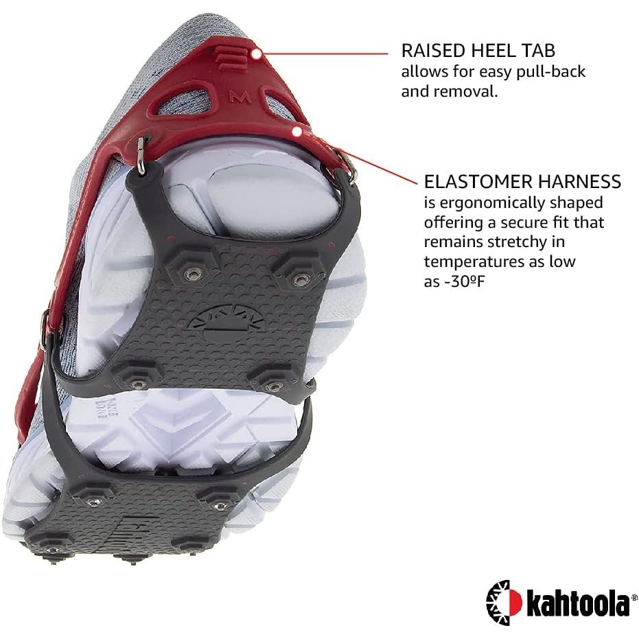 Kahtoola NANOspike Footwear Traction - Bauman's Running & Walking Shop