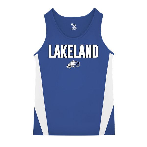 Lakeland Track & Field Mens Stride Singlet - Bauman's Running & Walking Shop
