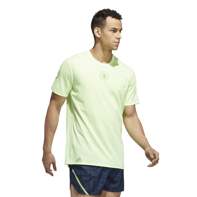 Men's adidas 2019 Boston Marathon Supernova Short Sleeve Tee - Bauman's Running & Walking Shop