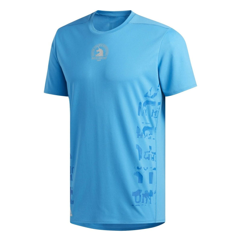 Men's adidas 2019 Boston Marathon Supernova Short Sleeve Tee - Bauman's Running & Walking Shop