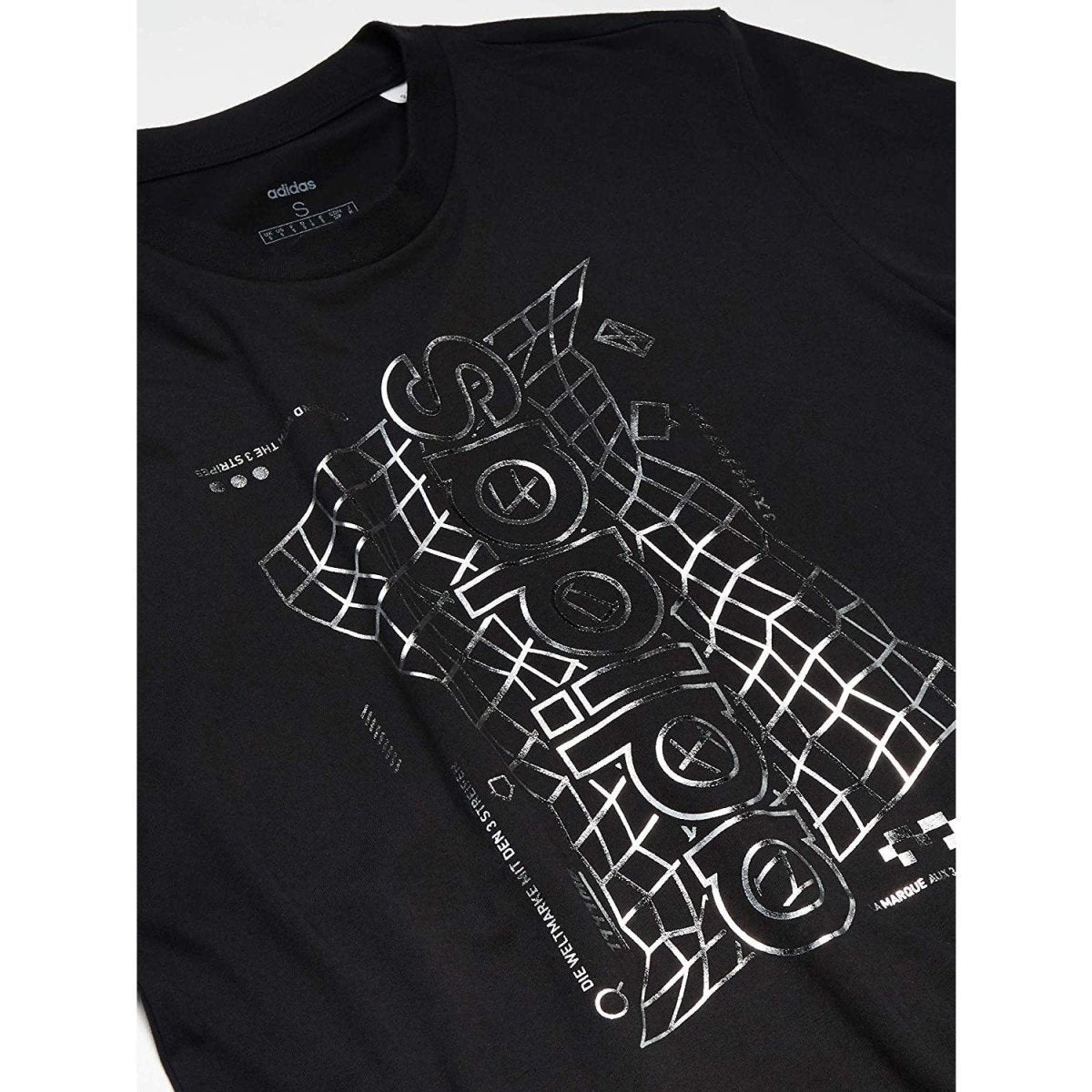 Men's adidas Retro Media Foil Tee - Bauman's Running & Walking Shop