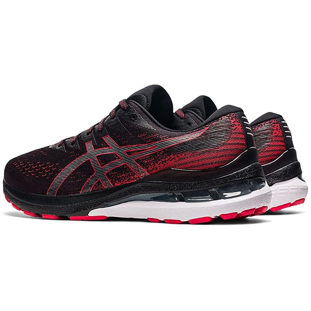 Men's ASICS Gel-Kayano 28 (Black/Electric Red)
