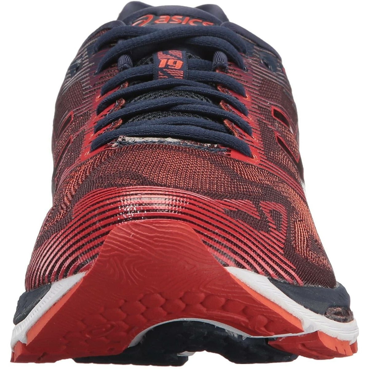 Men's Asics Gel-Nimbus 19 (Peacoat/Red Clay/Peacoat) - Bauman's Running & Walking Shop