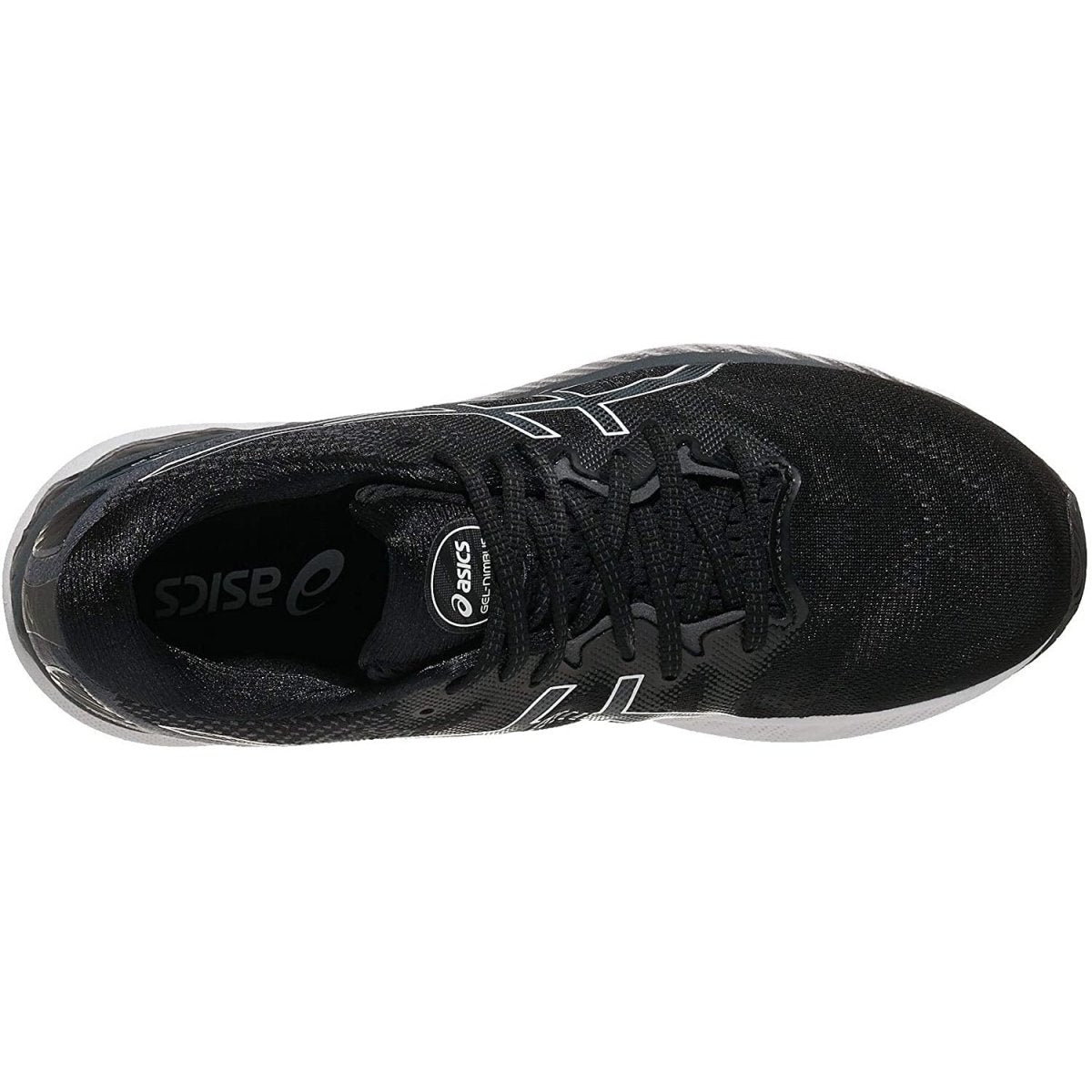 Men's ASICS GEL-NIMBUS 23 (Black/White) - Bauman's Running & Walking Shop