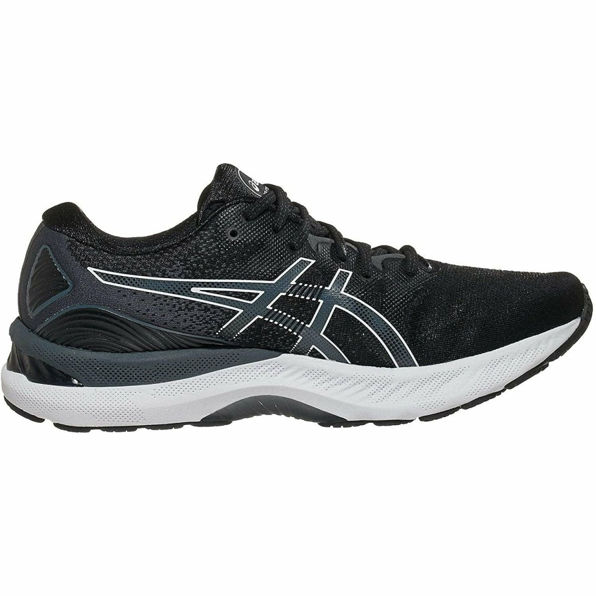 Men's ASICS GEL-NIMBUS 23 (Black/White) - Bauman's Running & Walking Shop