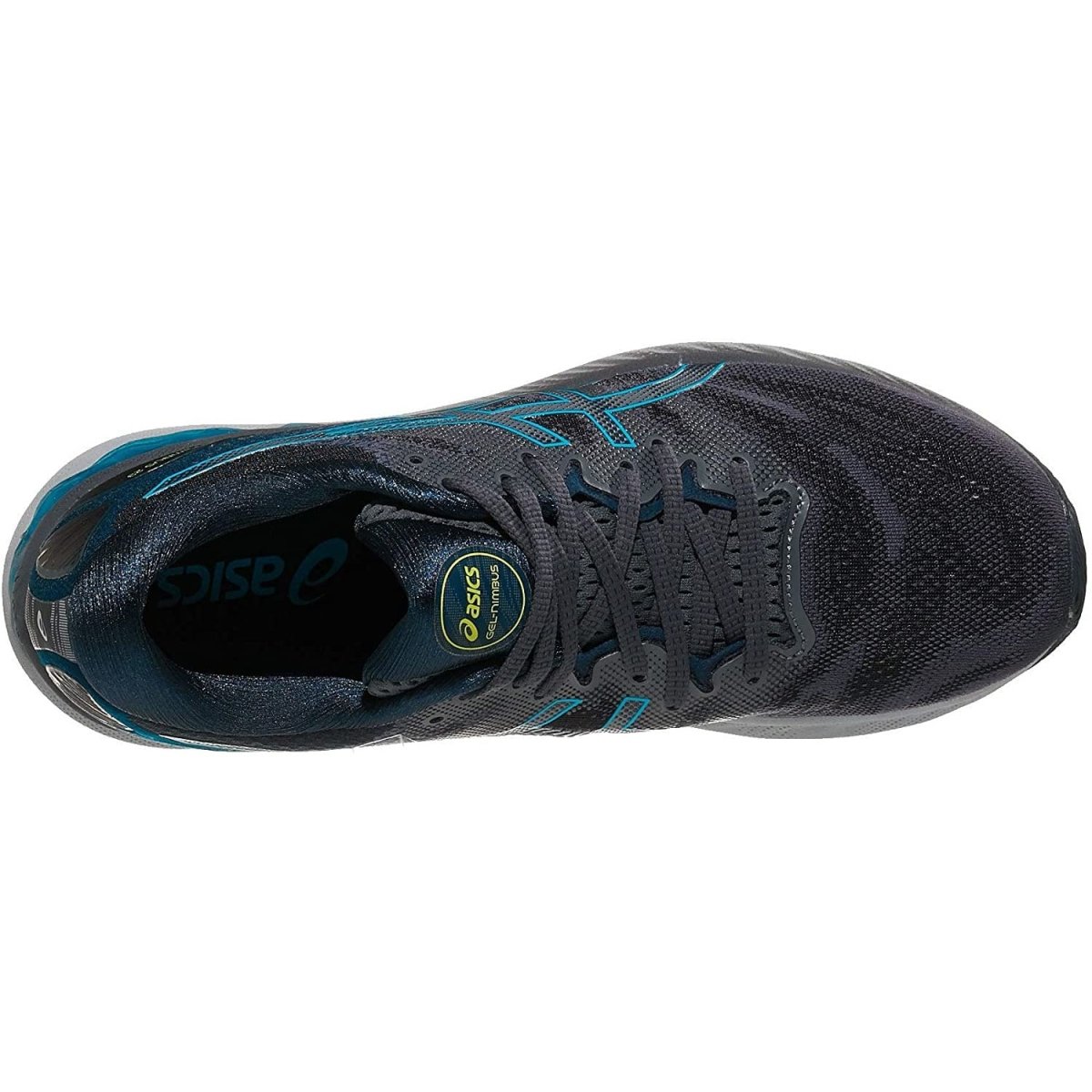 Men's ASICS GEL-NIMBUS 23 (Carrier Grey/Digital Aqua) - Bauman's Running & Walking Shop