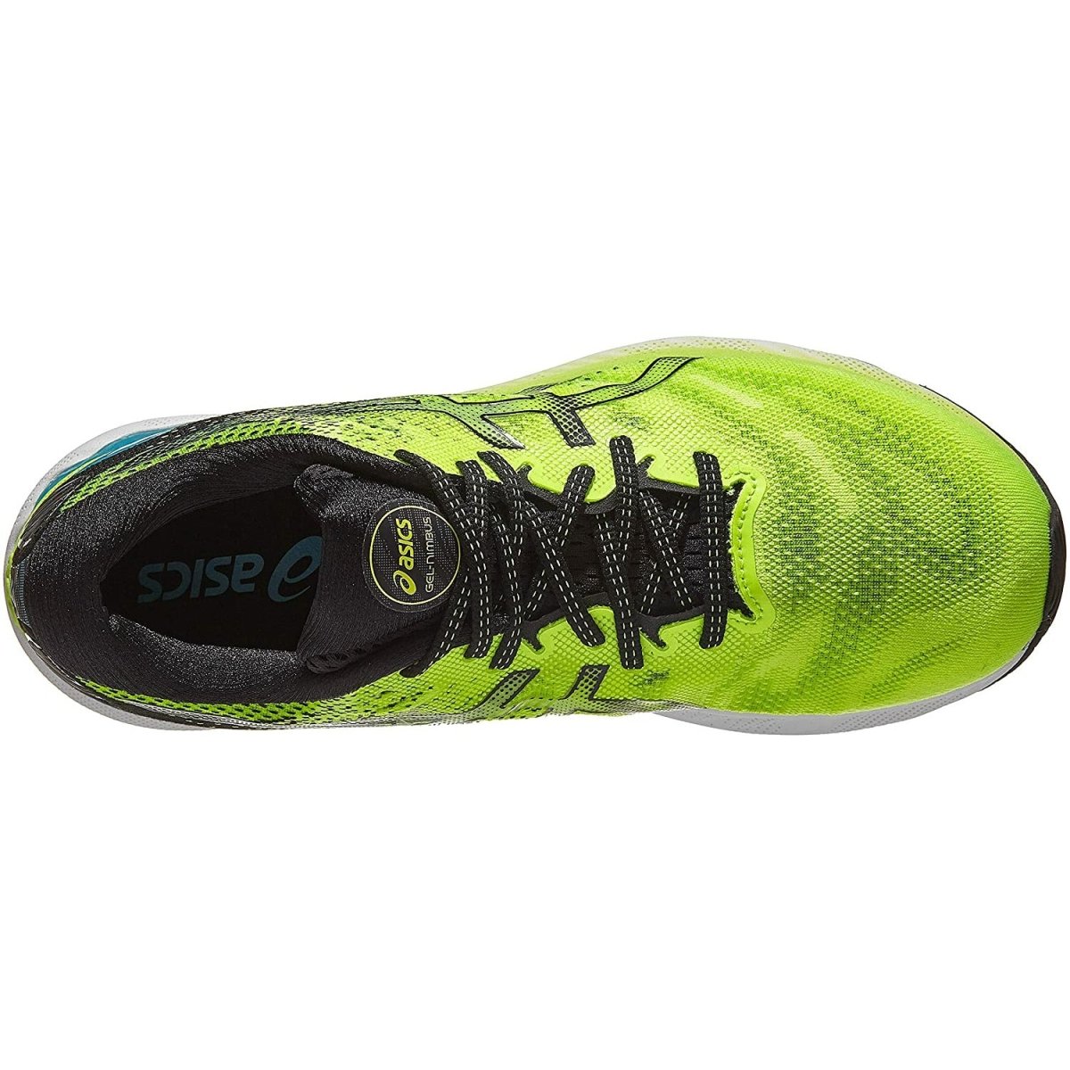Men's ASICS Gel-Nimbus 23 (Hazard Green/Black) - Bauman's Running & Walking Shop