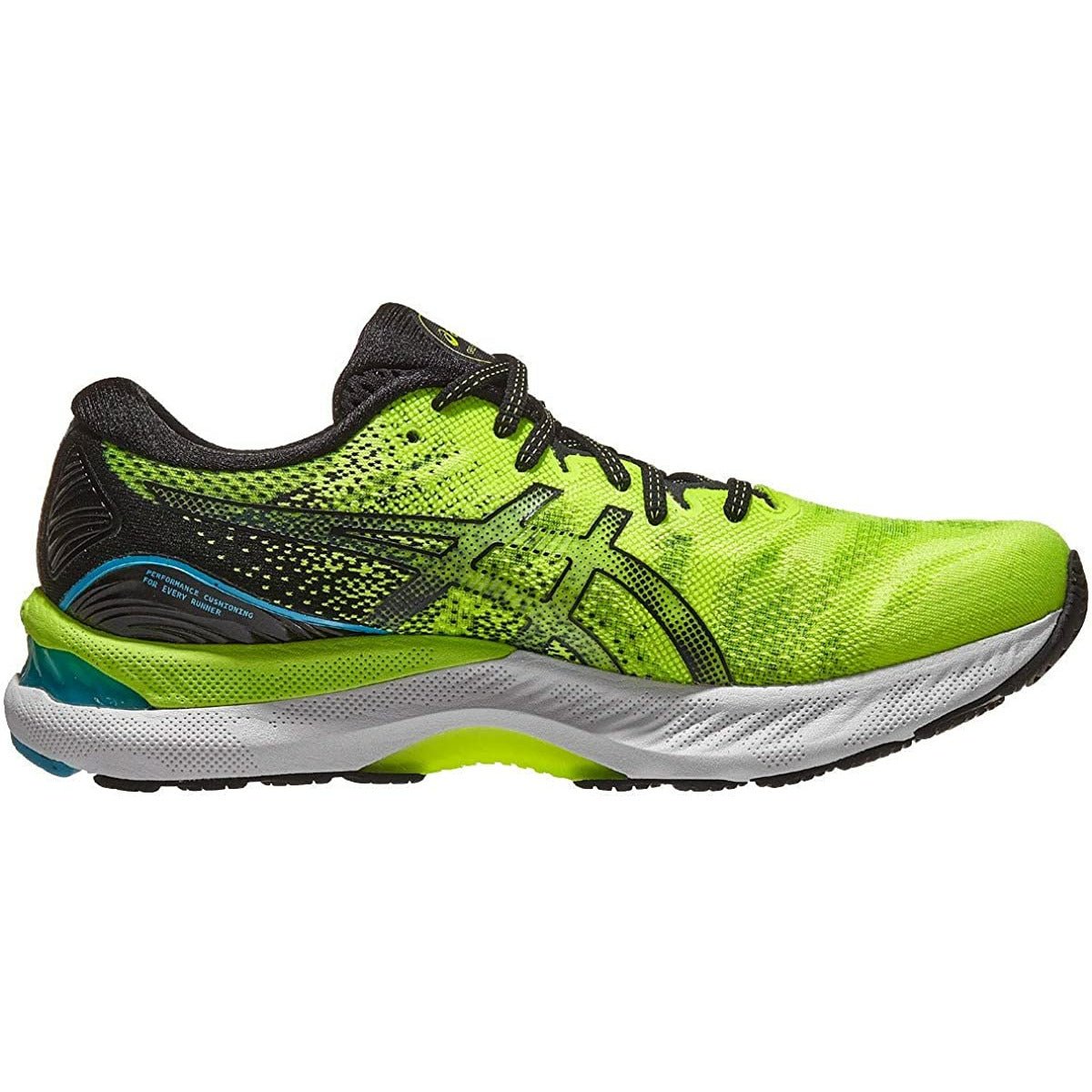 Men's ASICS Gel-Nimbus 23 (Hazard Green/Black) - Bauman's Running & Walking Shop