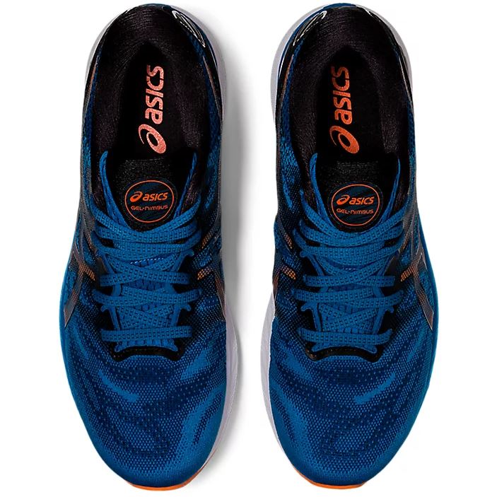 Men's ASICS GEL-NIMBUS 23 (Reborn Blue/Black) - Bauman's Running & Walking Shop