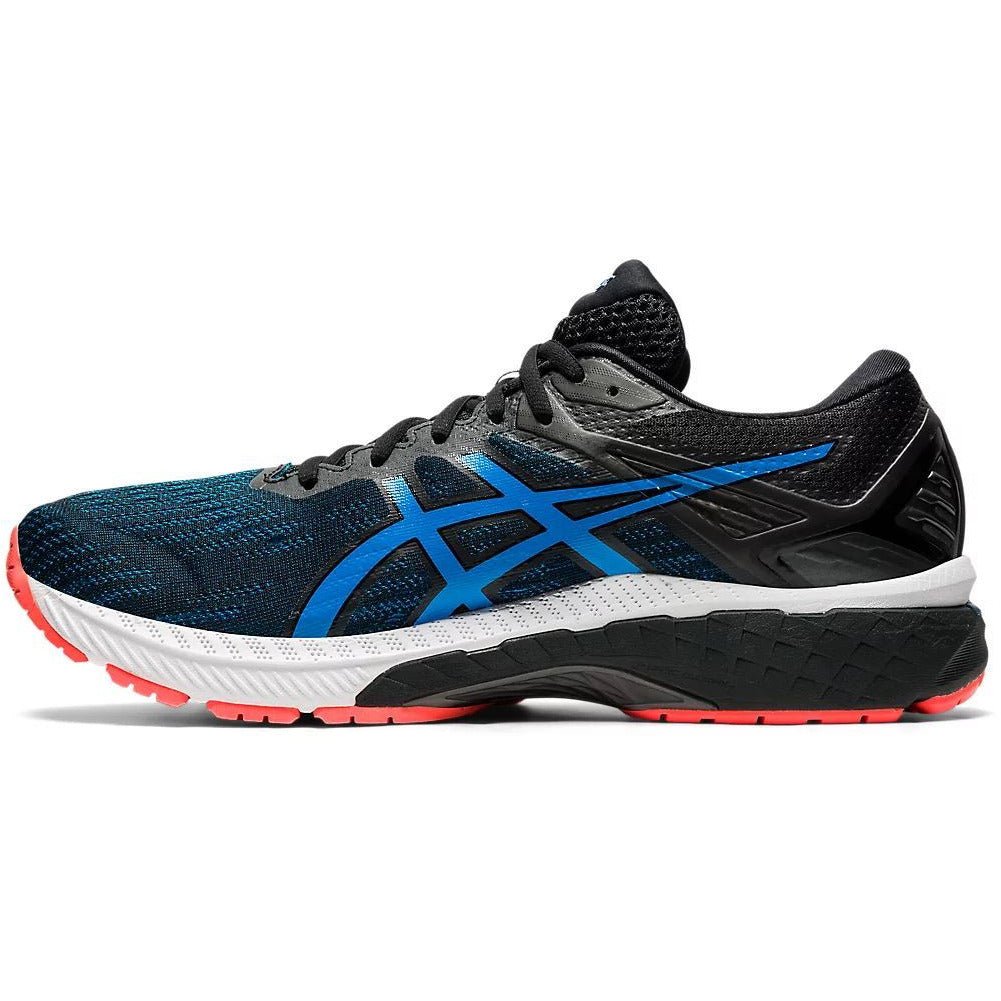 Men's ASICS GT-2000 9 (Black/Directoire Blue) - Bauman's Running & Walking Shop