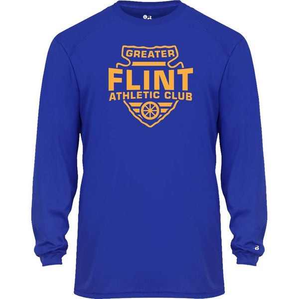 Men's B-Core Long Sleeve Tee - GFAC New Vintage - Bauman's Running & Walking Shop