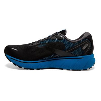 Men's Brooks Ghost 14 (Black/Blackened Pearl/Blue) - Bauman's Running & Walking Shop