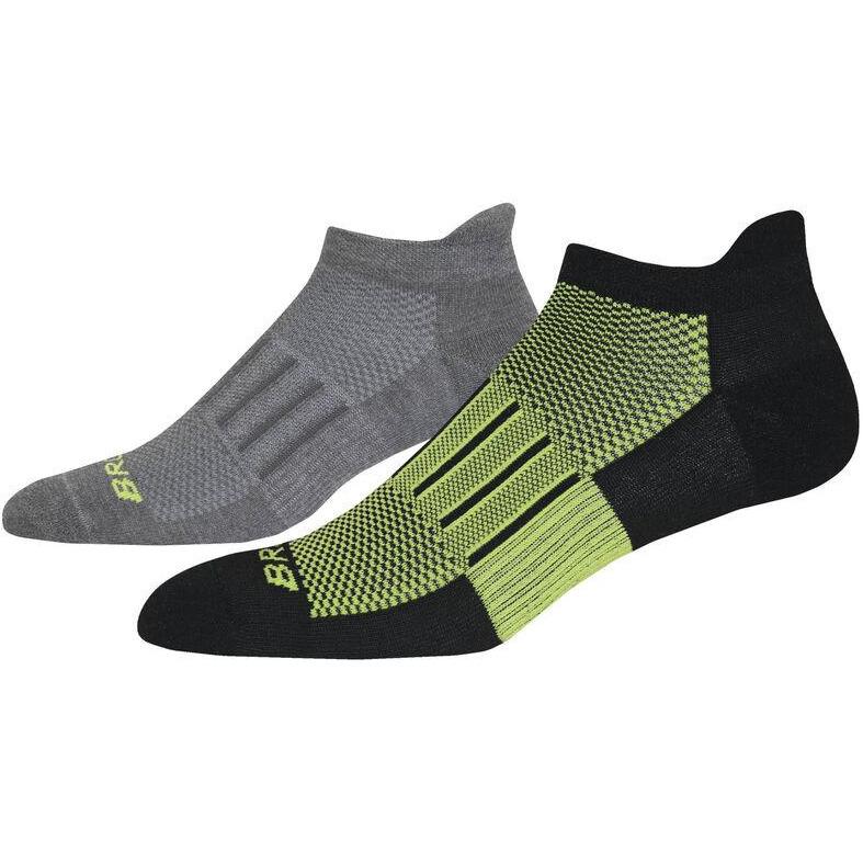 Men's Ghost Midweight Socks 2-Pack - Bauman's Running & Walking Shop
