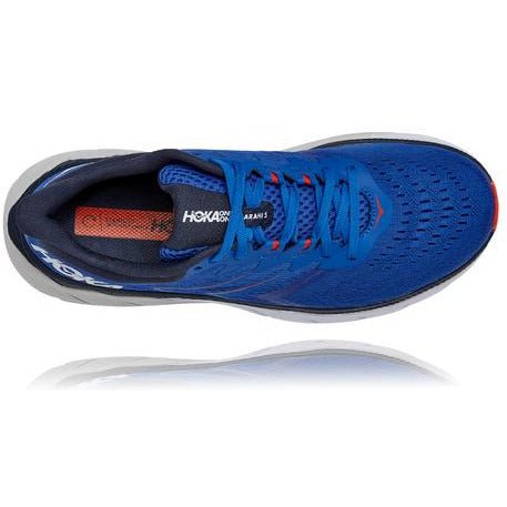 Men's Hoka ONE ONE Arahi 5 (Turkish Sea/White) - Bauman's Running & Walking Shop