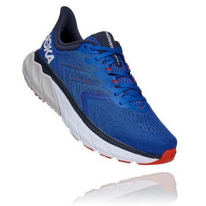 Men's Hoka ONE ONE Arahi 5 (Turkish Sea/White) - Bauman's Running & Walking Shop