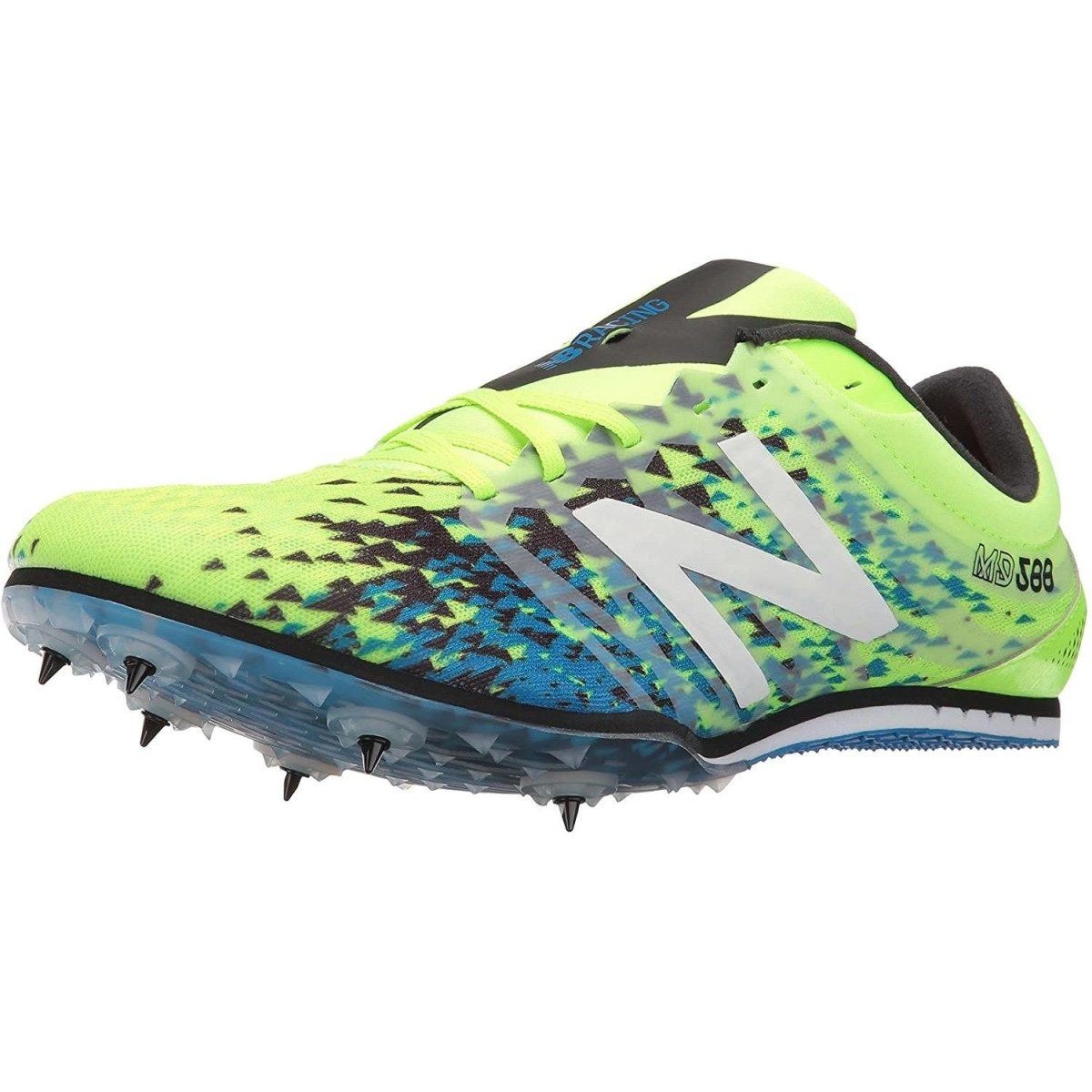 Men's New Balance MMD500 - Green/White/Blue / 10.5 D(M) US - Bauman's Running & Walking Shop
