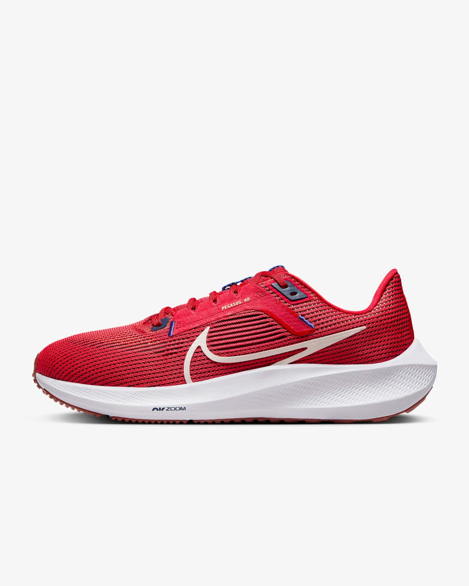 Red nike running shoes mens shop
