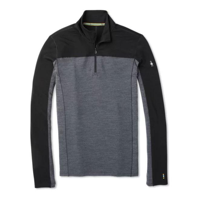 Men's Smartwool Merino Sport 250 Long Sleeve 1/4 Zip - Bauman's Running & Walking Shop