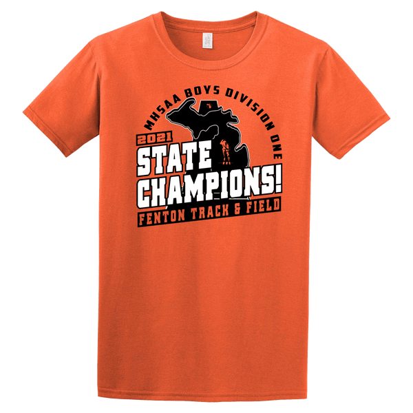 MHSAA 2021 D1 STATE CHAMPS TEE - Bauman's Running & Walking Shop