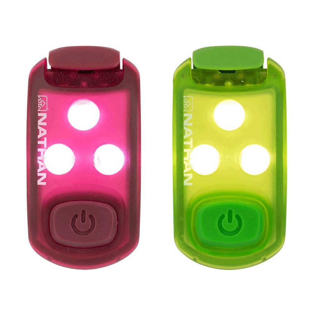 Nathan Strobelight Strobe Light LED Safety Light Clip - Bauman's Running & Walking Shop
