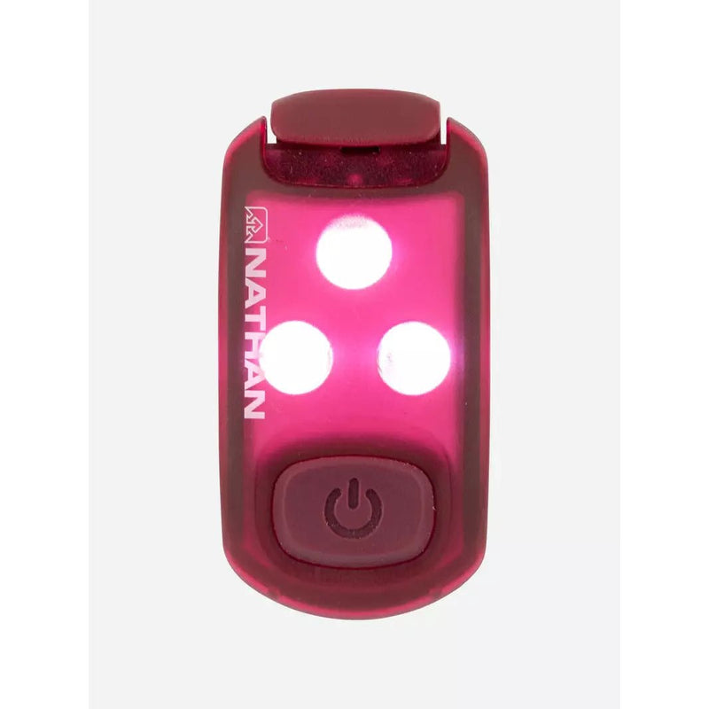 Nathan Strobelight Strobe Light LED Safety Light Clip - Bauman's Running & Walking Shop
