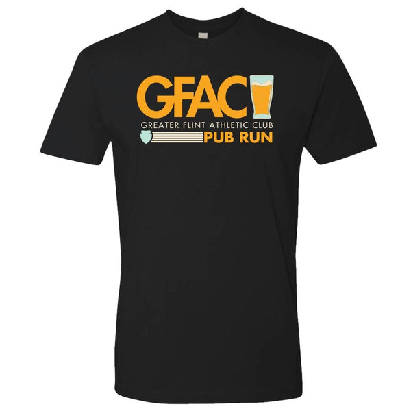 Next Level Unisex Cotton Tee "2022 GFACxTenacity Pub Run" Short Sleeve - GFAC - Bauman's Running & Walking Shop