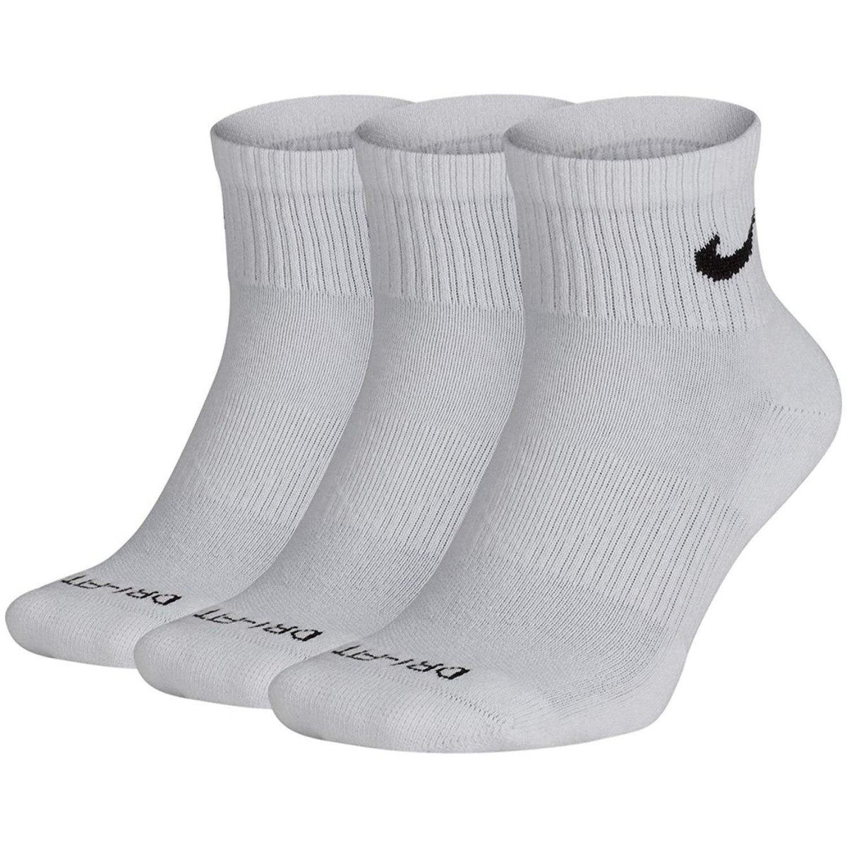 Nike Everyday Plus Cotton Cushioned Ankle Quarter Length Sock