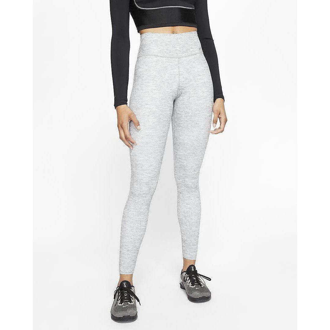 Nike One Luxe Women's Heathered Mid-Rise Tights - Bauman's Running & Walking Shop