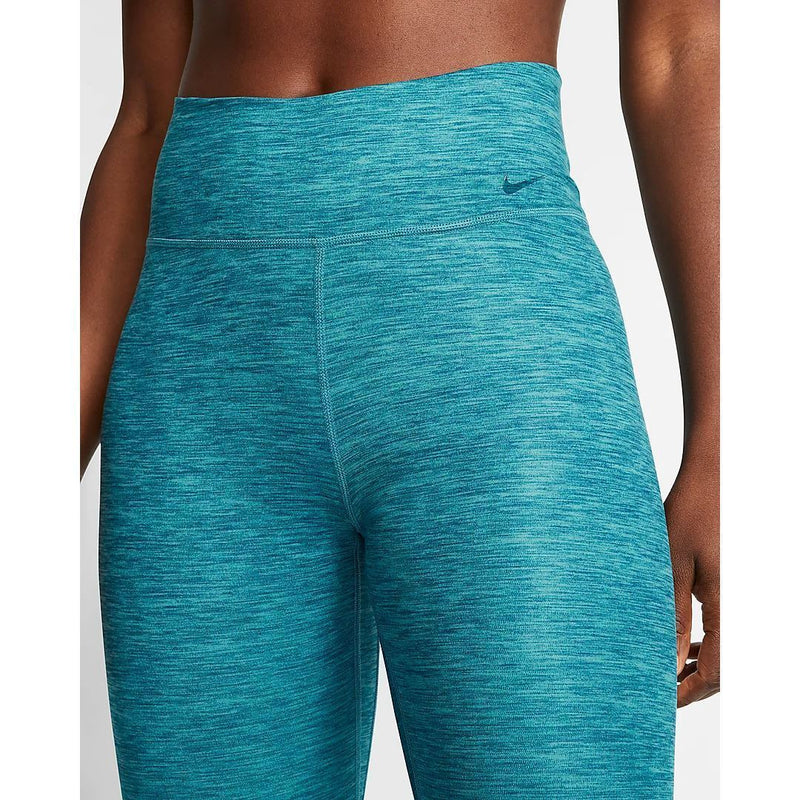 Nike One Luxe Mid Rise Full Length Women's Tights Size S Blue