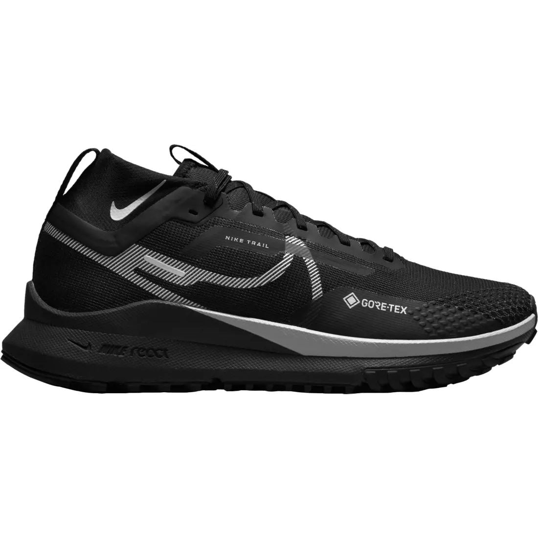 Men s Nike React Pegasus Trail 4 GORE TEX Black