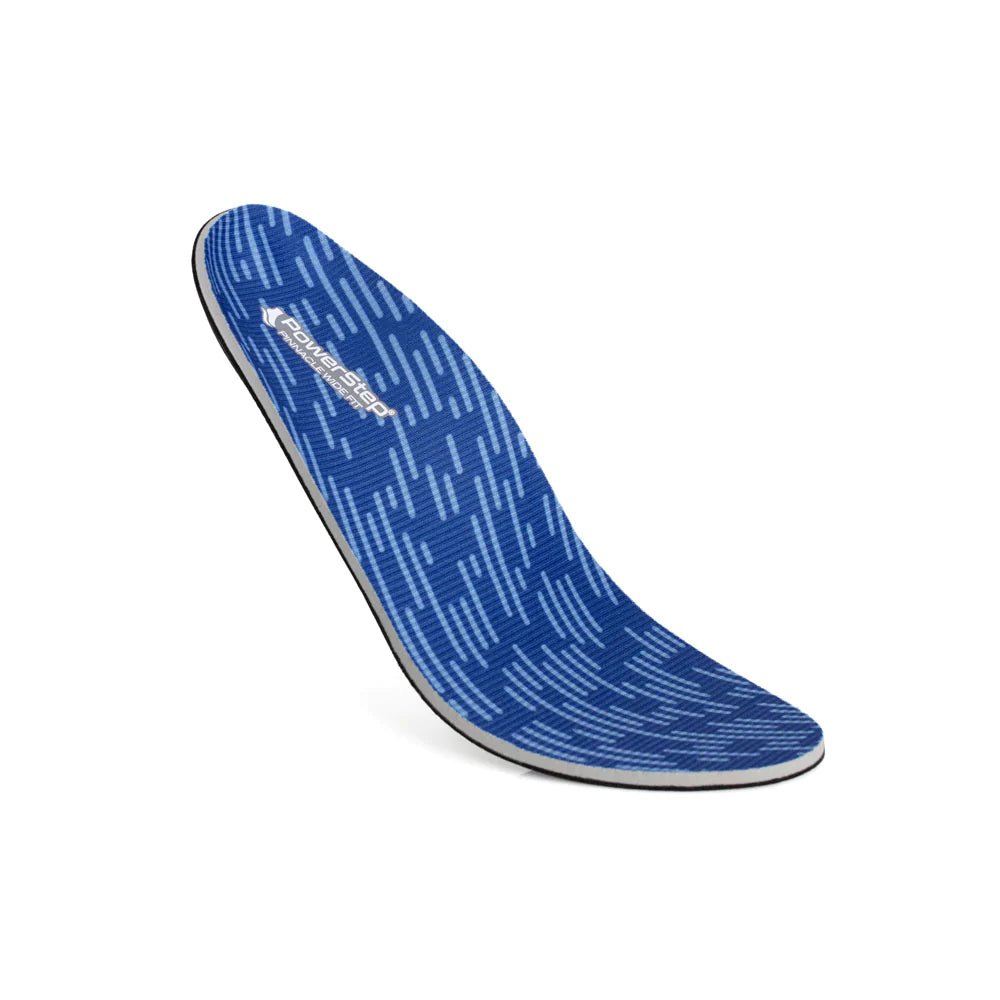 PowerStep Wide Insoles | Wide Feet Arch Support Orthotic, Extra Wide - Bauman's Running & Walking Shop