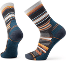 Smartwool Hike Light Cushion Merino Wool Panorama Crew Socks - Bauman's Running & Walking Shop