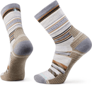 Smartwool Hike Light Cushion Merino Wool Panorama Crew Socks - Bauman's Running & Walking Shop