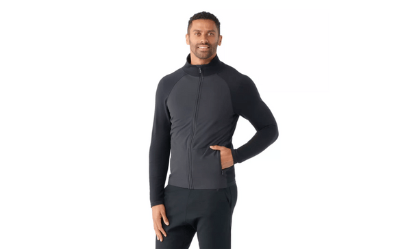 Smartwool Men's Intraknit™ Active Full Zip Jacket - Bauman's Running & Walking Shop