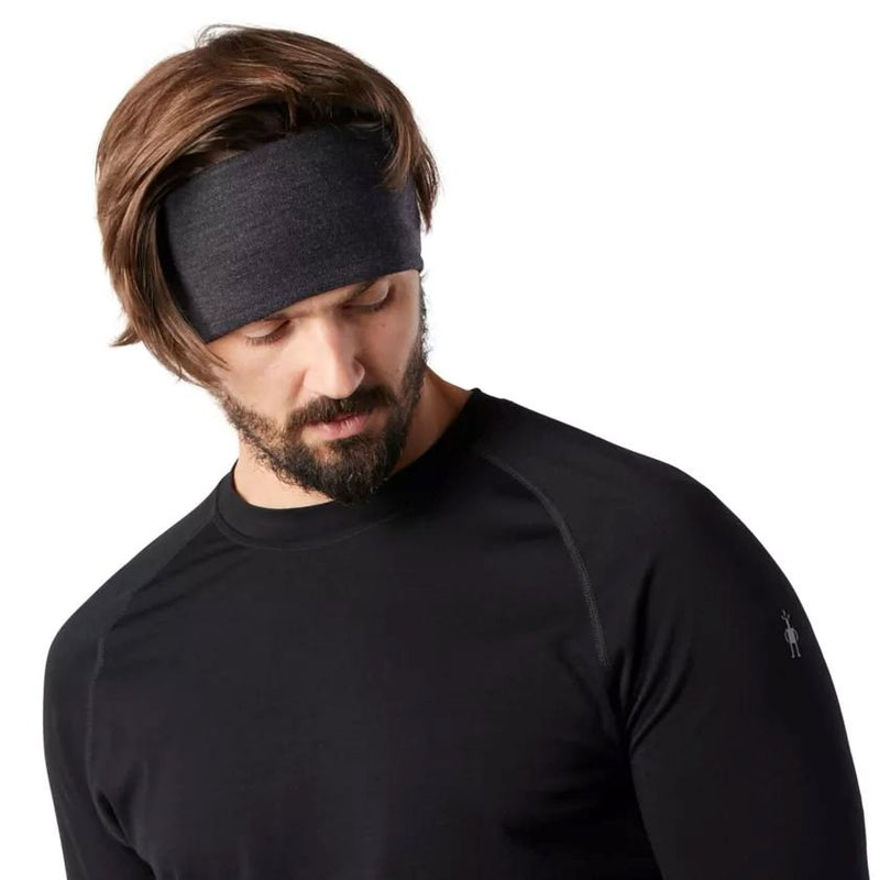 Smartwool Thermal Merino Reversible Headband - Bauman's Running & Walking Shop