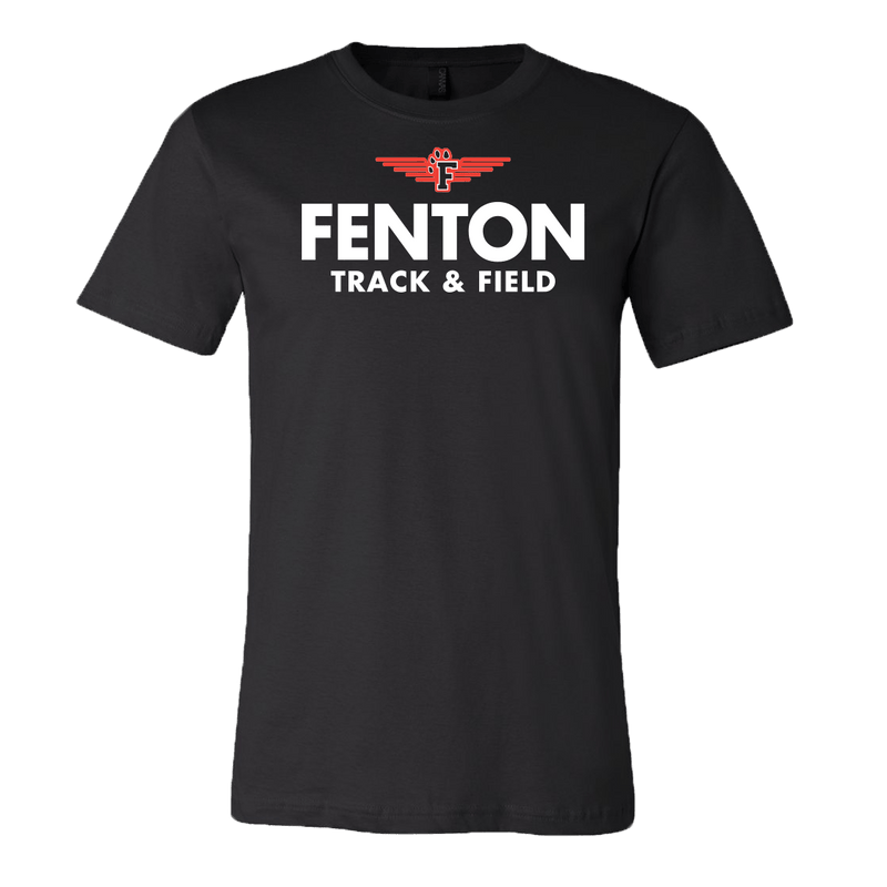 Unisex Jersey Tee - Fenton Track & Field - Bauman's Running & Walking Shop