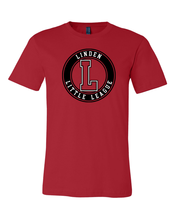 Unisex Jersey Tee - Linden Little League - Bauman's Running & Walking Shop