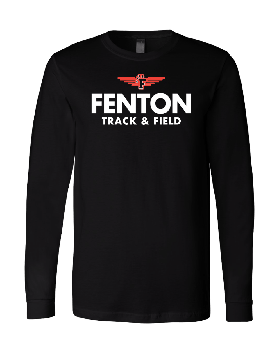 Unisex Long Sleeve Jersey Tee - Fenton Track - Bauman's Running & Walking Shop