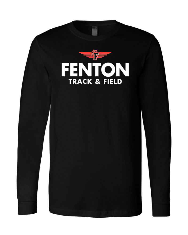 Unisex Long Sleeve Jersey Tee - Fenton Track - Bauman's Running & Walking Shop