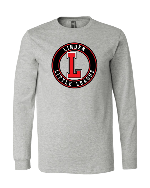 Unisex Long Sleeve Jersey Tee - Linden Little League - Bauman's Running & Walking Shop