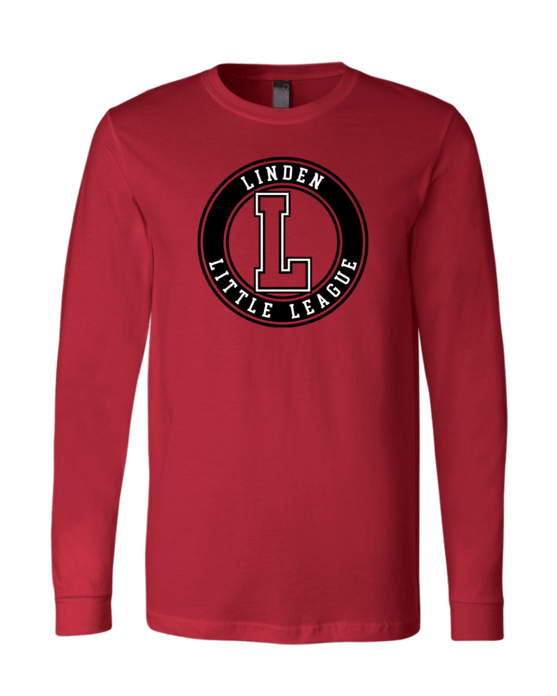 Unisex Long Sleeve Jersey Tee - Linden Little League - Bauman's Running & Walking Shop