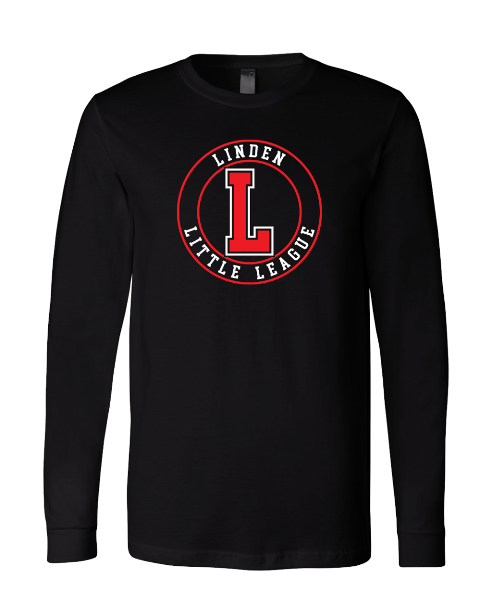 Unisex Long Sleeve Jersey Tee - Linden Little League - Bauman's Running & Walking Shop