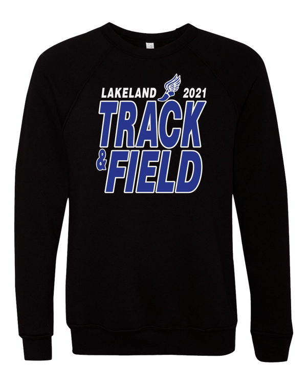 Unisex Sponge Fleece Crewneck Sweatshirt- LT&F 2021 - Bauman's Running & Walking Shop
