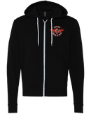 Unisex Sponge Fleece Zip Hood - Fenton Track & Field - Bauman's Running & Walking Shop