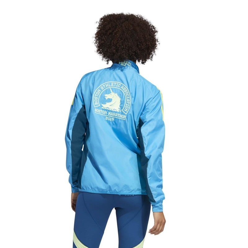 Women's adidas 2019 Boston Marathon Celebration Jacket - Bauman's Running & Walking Shop