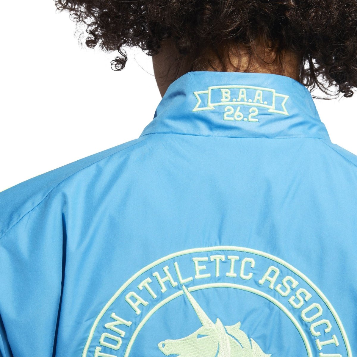 Women's adidas 2019 Boston Marathon Celebration Jacket - Bauman's Running & Walking Shop