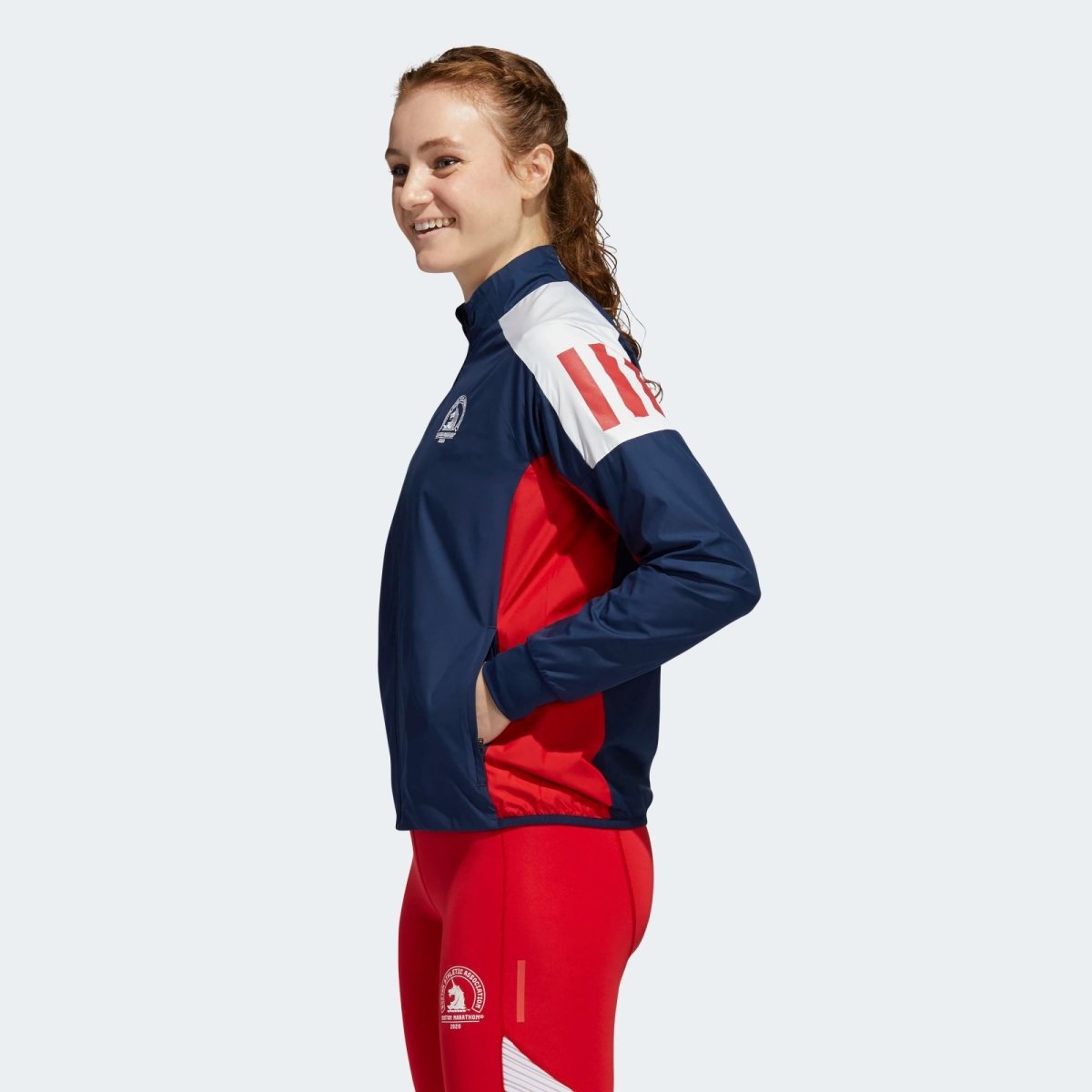 ロンドンマラソン 2016 Medical Staff Jacket Mizuno Team II Training Jacket L Women's Polyester Blue