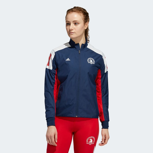 Women's adidas 2020 Boston Marathon Celebration Jacket - Bauman's Running & Walking Shop