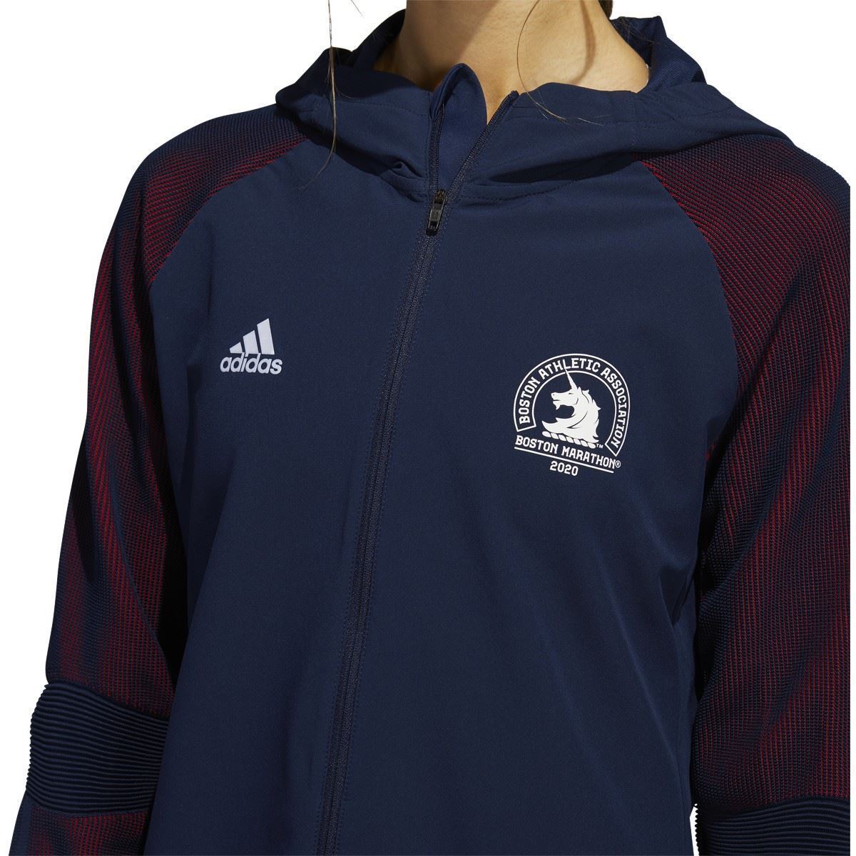 Women's adidas 2020 Boston Marathon PHX Jacket - Bauman's Running & Walking Shop