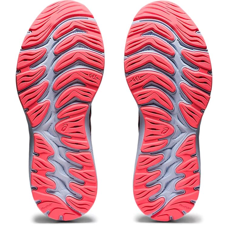 Women's ASICS GEL-CUMULUS 23 (Black/Blazing Coral) - Bauman's Running & Walking Shop